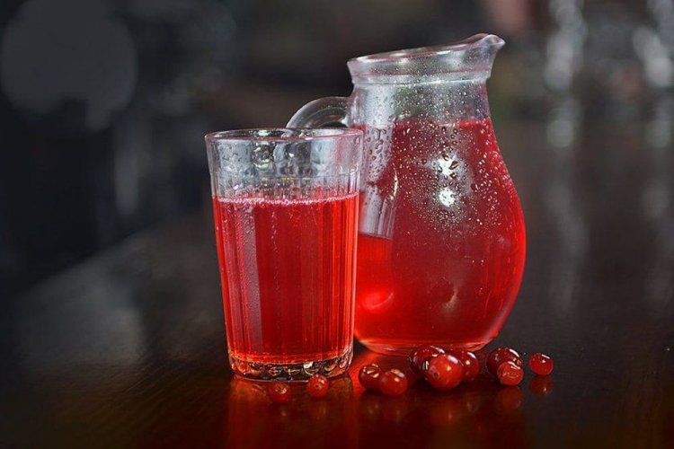 Морс из красной смородины с экстрактом стевии