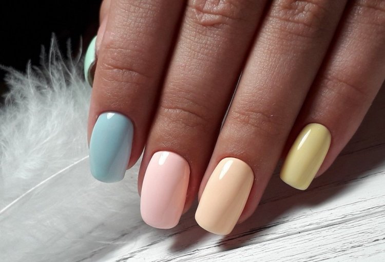 Пастельный маникюр