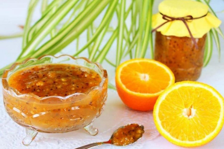 Варенье из крыжовника с апельсином без варки