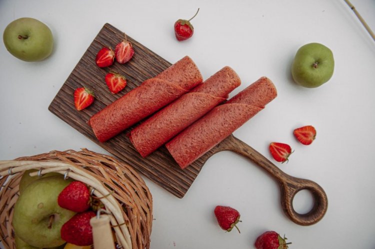 Пастила из клубники и яблок