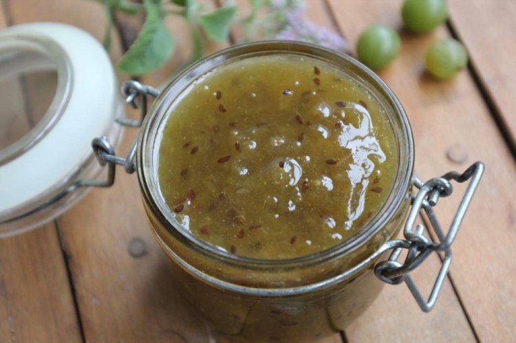 Повидло из крыжовника через мясорубку