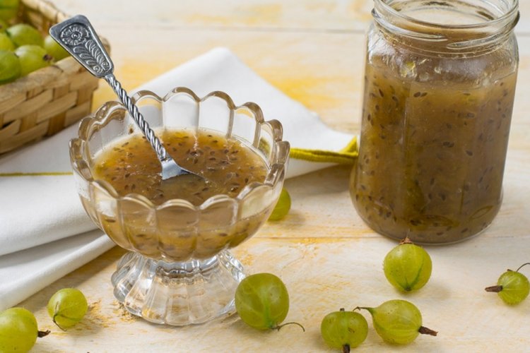 Густое повидло из крыжовника