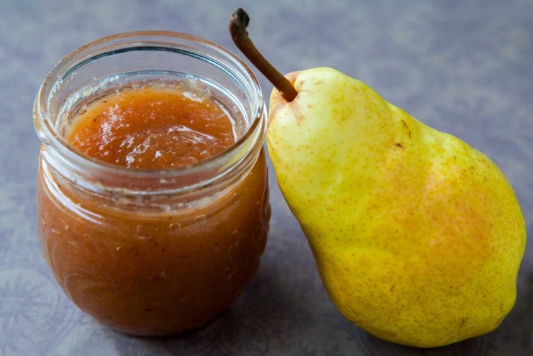 Повидло из крыжовника с грушей