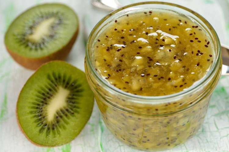 Повидло из крыжовника и киви