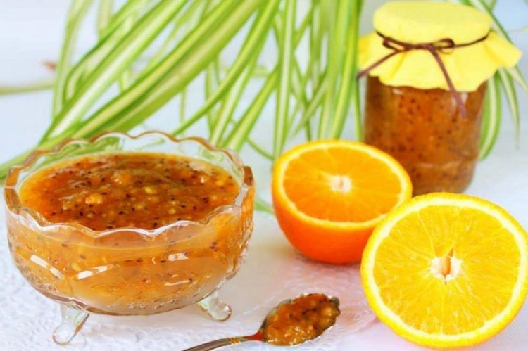 Повидло из крыжовника с апельсинами