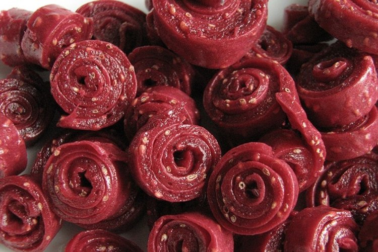 Пастила из малины и ежевики