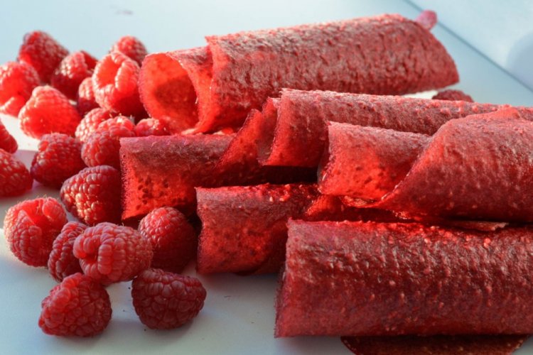 Пастила из малины без варки