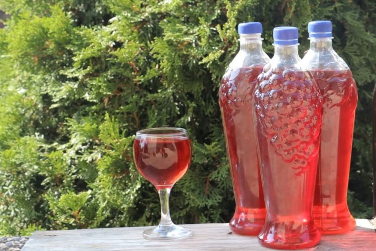 Вино из ирги с самогоном