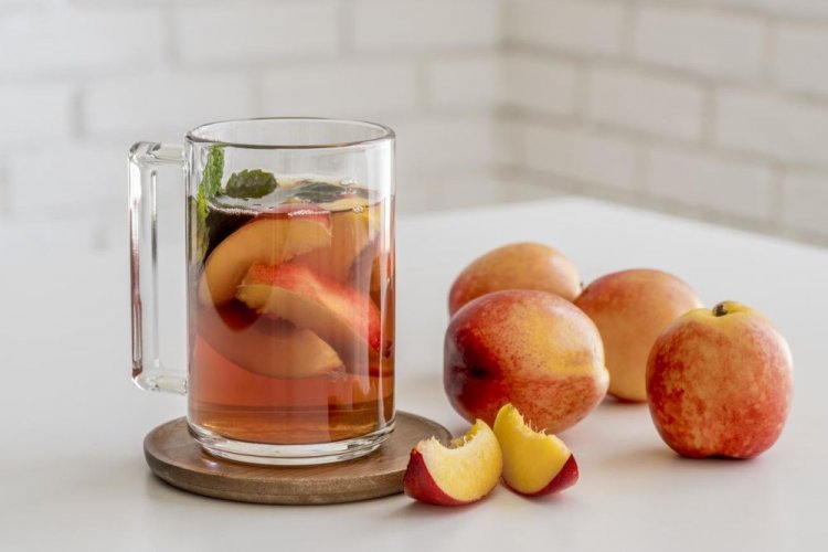 Компот из нектаринов с фруктозой