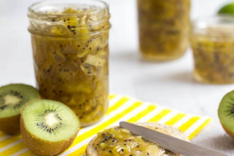 Джем из яблок и киви на зиму