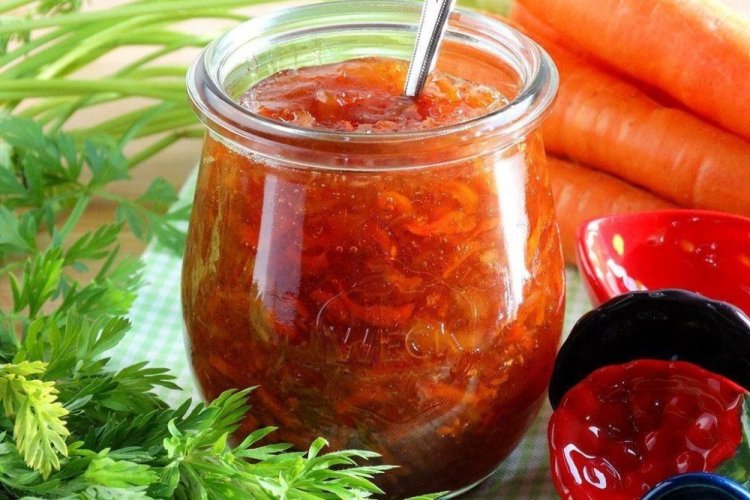 Джем из яблок и моркови на зиму