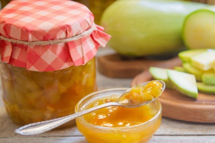 Джем из яблок и кабачков