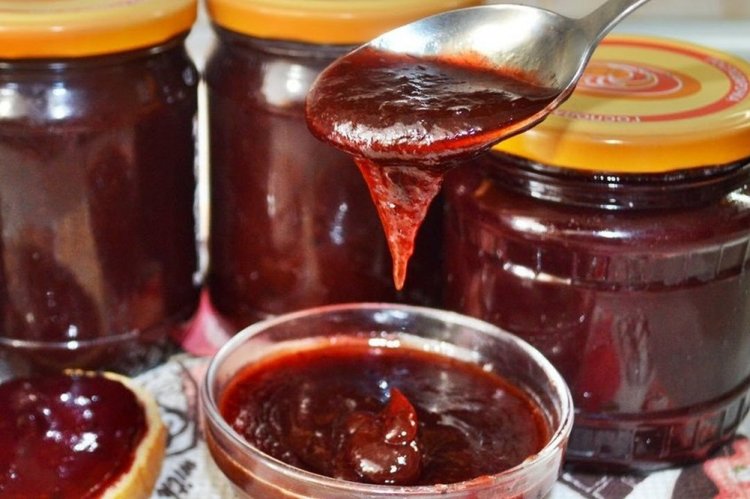 Повидло из груши и сливы