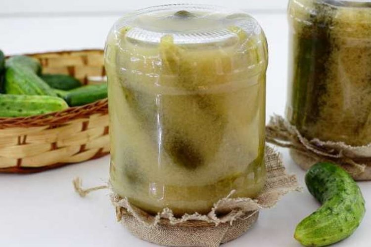 Огурцы с горчицей без уксуса на зиму