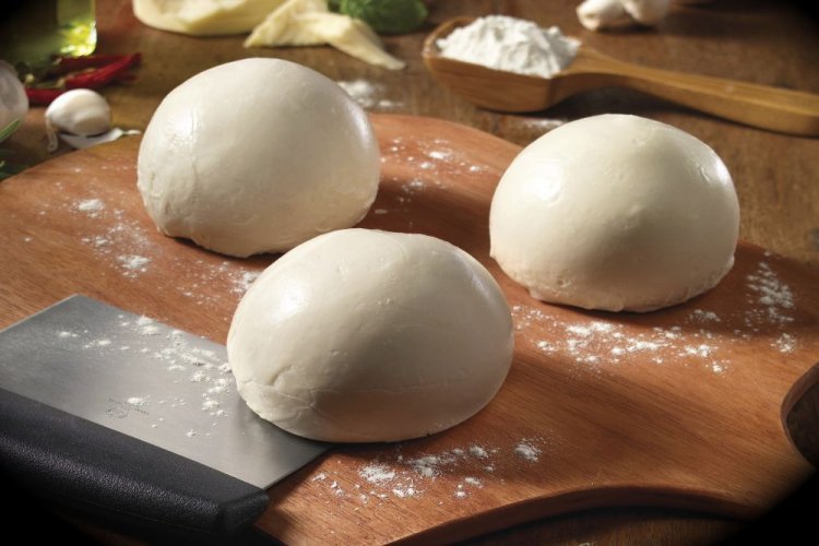 Тесто для пиццы на кефире и минеральной воде