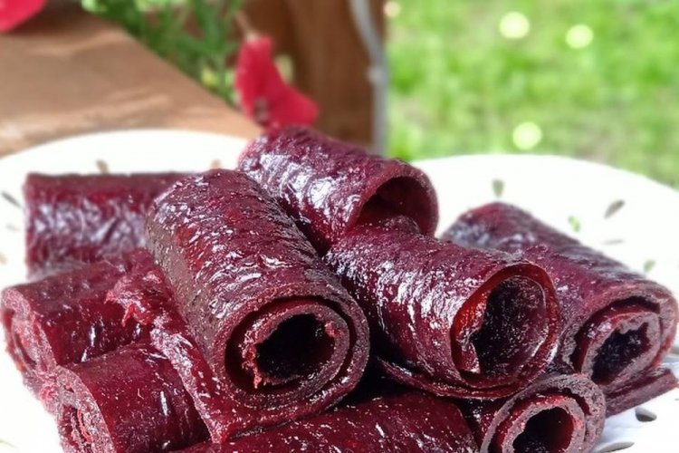 Пастила из сливы без варки