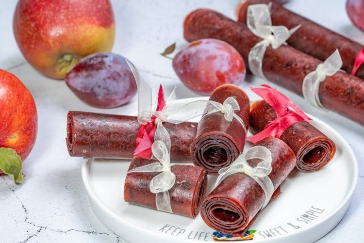 Пастила из сливы и яблок