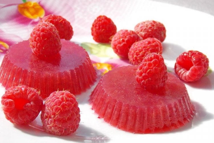 Мармелад из малины с желатином