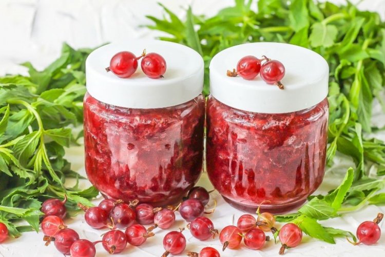 Крыжовник с сахаром и лимонной кислотой без варки