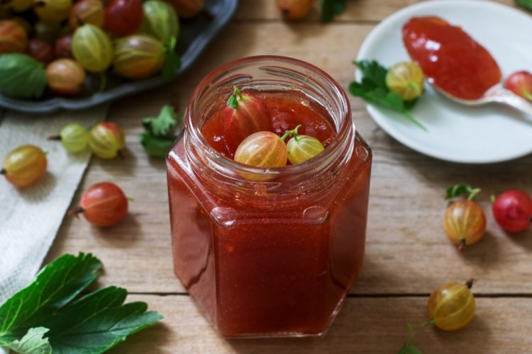 Мармелад из крыжовника с желфиксом