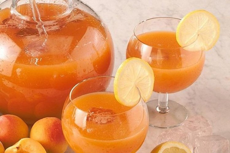 Наливка с соком абрикосов