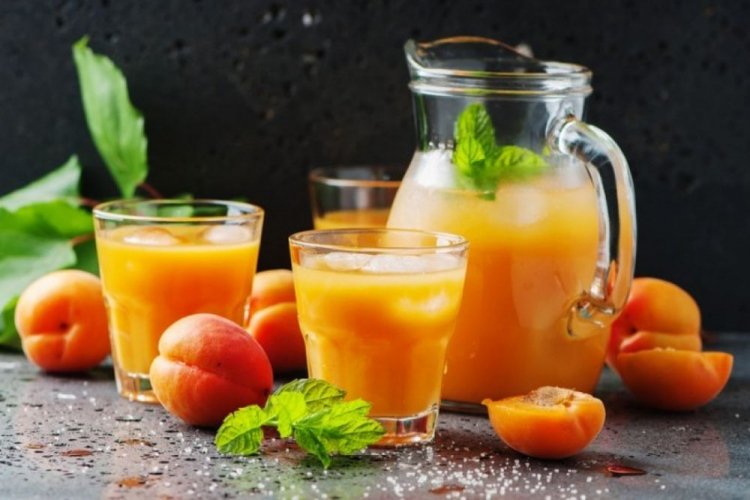 Сок из абрикосов без сахара
