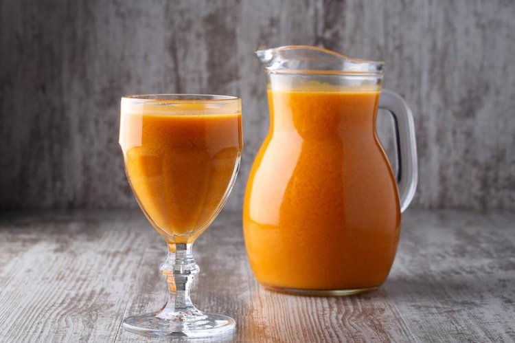 Облепиховый морс на зиму