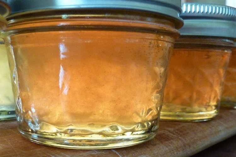 Джем из белой смородины с ванилью