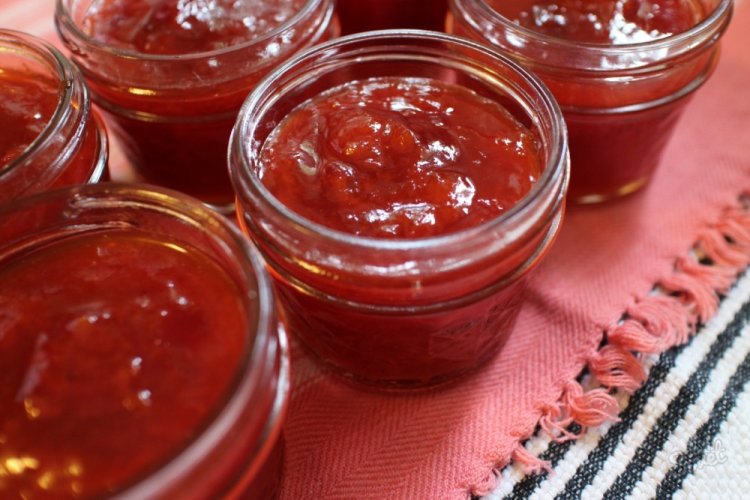 Джем из белой смородины и малины