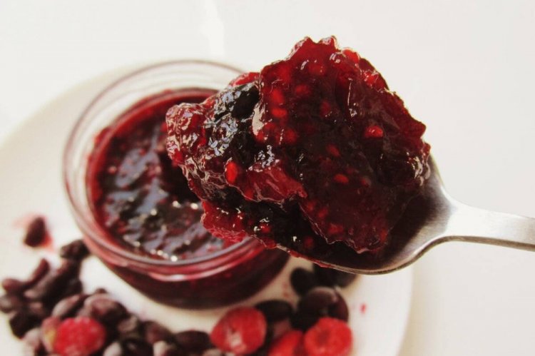 Джем из ирги и малины