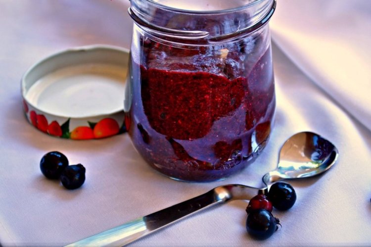 Джем-пятиминутка из ирги