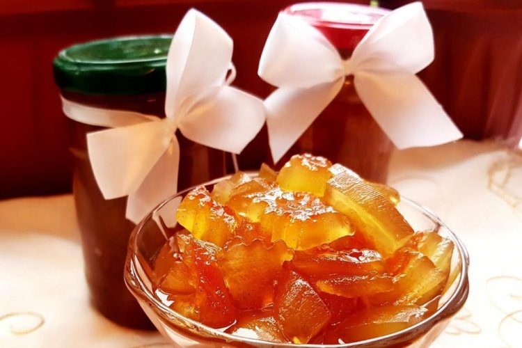 Варенье из арбузных корок с корицей и кардамоном