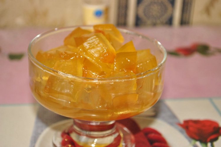 Варенье из арбузных корок с цедрой и соком лимона