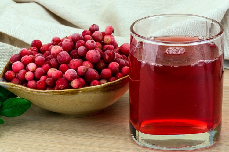 Компот из брусники и клюквы на зиму