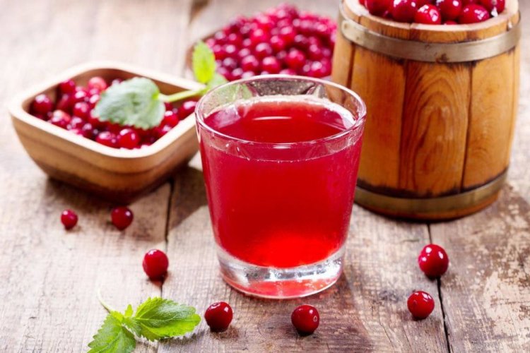 Брусничный сок на зиму