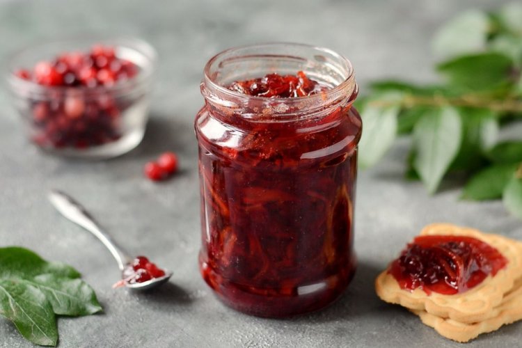 Варенье из брусники и моркови