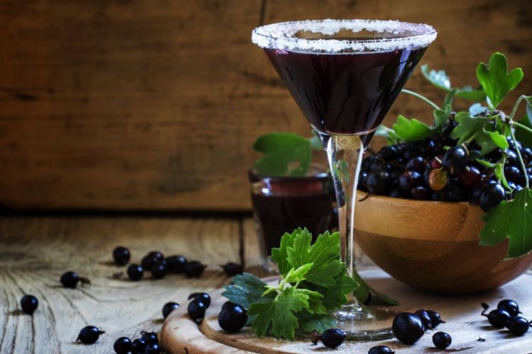 Вино из черники и черной смородины