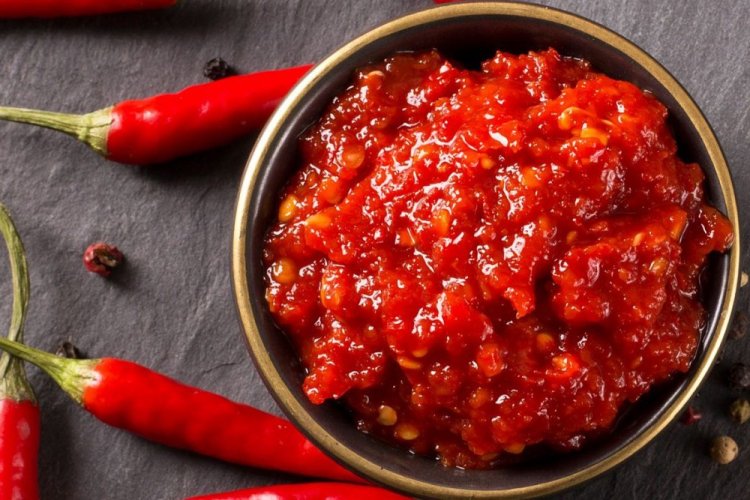 Аджика из клюквы