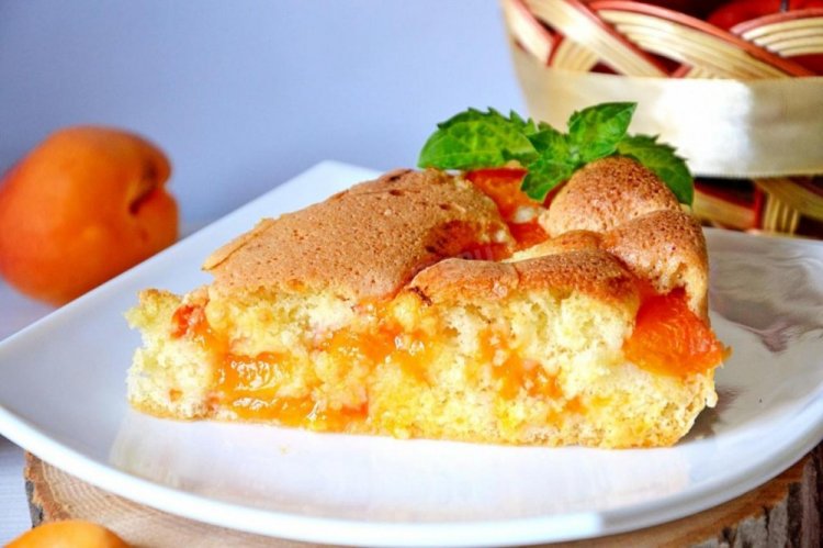 ПП-шарлотка с абрикосами