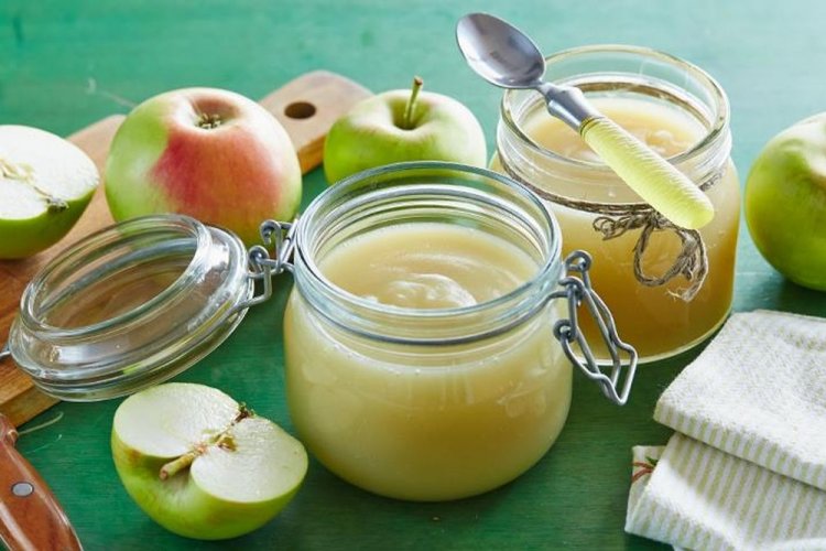 Яблочное пюре блендером на зиму