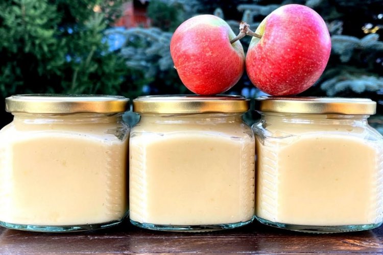 Яблочное пюре без блендера