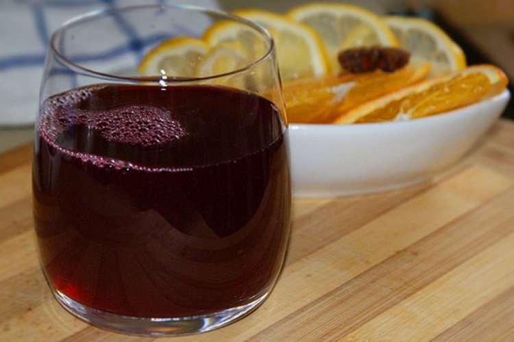 Компот из черники со стевией на зиму