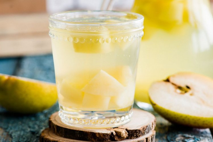 Грушевый компот с лимоном на зиму