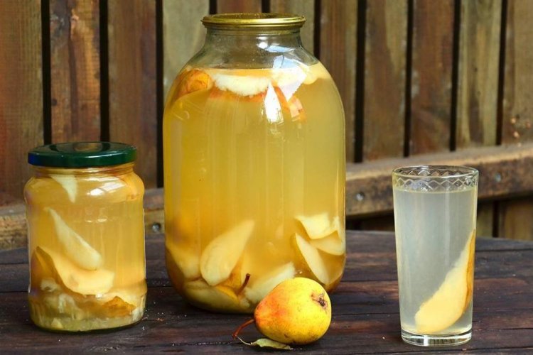 Грушевый компот с аспирином