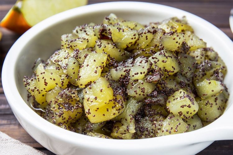 Варенье из яблок с маком