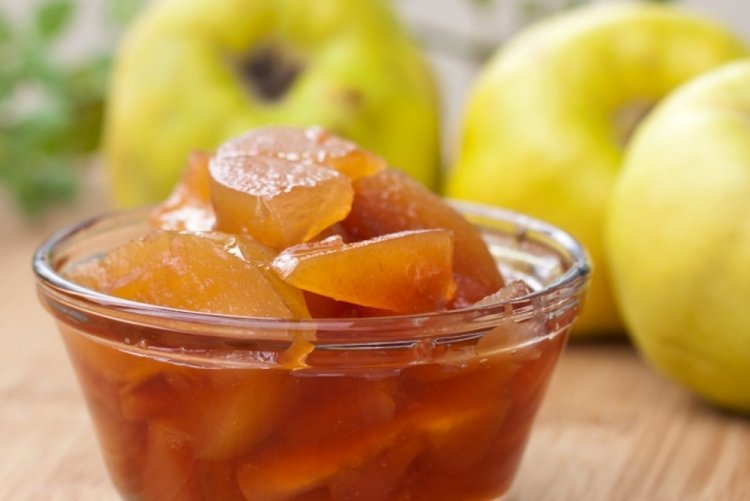 Варенье из груш и айвы дольками