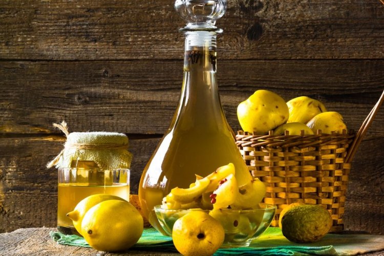 Вино из яблок и лимонов