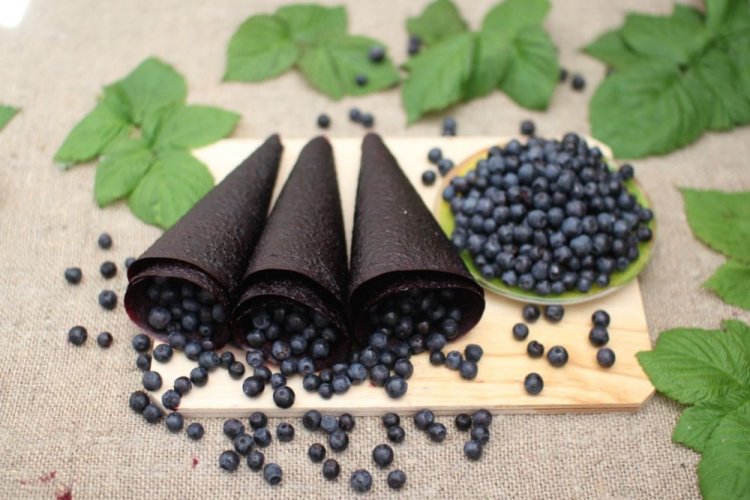 Черничная пастила на зиму