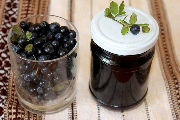 Маринованная черника