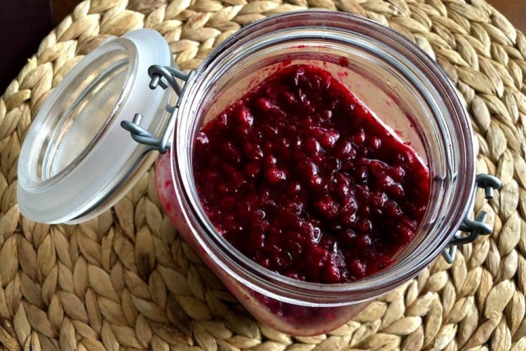 Варенье из брусники со свеклой